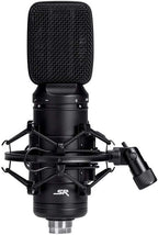Monoprice 625908 Stage Right Ribbon Microphone Black