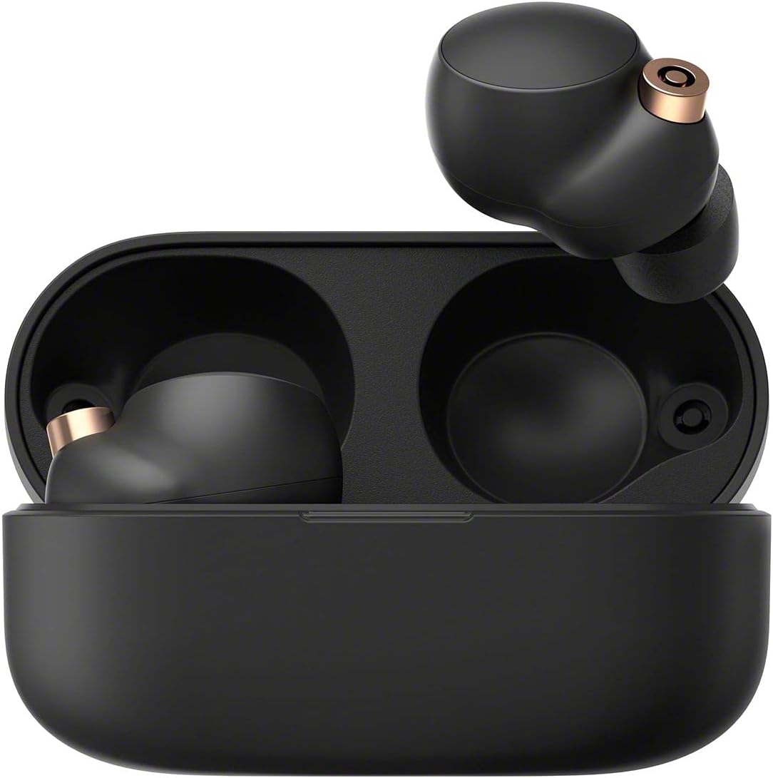 Sony WF1000XM4 Noise Cancelling Wireless Earbuds Black