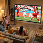 ZUVMITG 120-Inch Portable Freestanding Projector Screen