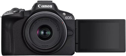 Canon E14CNEOSR50LENX2 EOS R50 Mirrorless Camera 2 Lens Kit