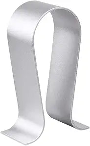 Monoprice 124462 Silver Aluminum Headphone Stand — main product image