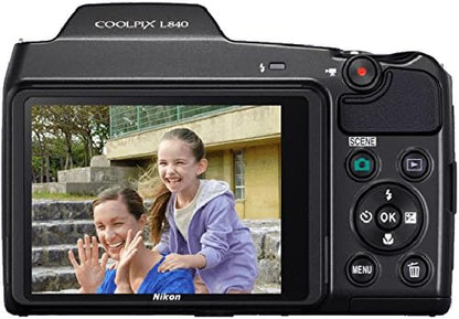 Nikon 26485B COOLPIX L840 38x Zoom Camera (Renewed)