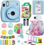 Fujifilm Instax Mini 11 Sky Blue Camera Bundle Film
