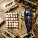 Ashanyi Cassette Tape Repair Kit with Pure Wool Felt Pads