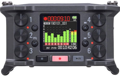 Zoom F6 Multitrack Field Recorder with Bluetooth Adapter