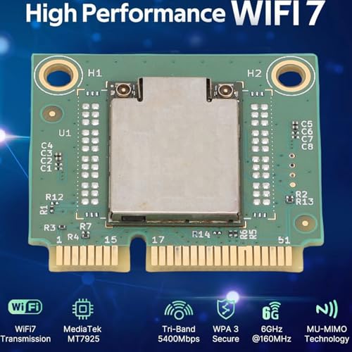 Yunir WiFi 7 Mini PCIe Tri-Band Wireless Card with Bluetooth 5.3 — main product image