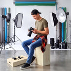 Novabright Nesting Wooden Apple Box Set for Photography