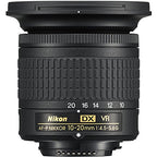 Nikon AF-P DX 10-20mm f/4.5-5.6G VR Wide-Angle Lens