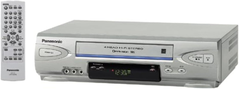 Panasonic PVV4524S 4-Head Hi-Fi VCR Silver — main product image