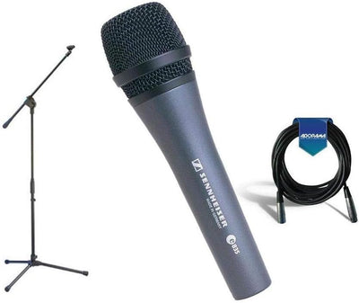 Sennheiser 798304230772 E 835 Dynamic Vocal Microphone Bundle