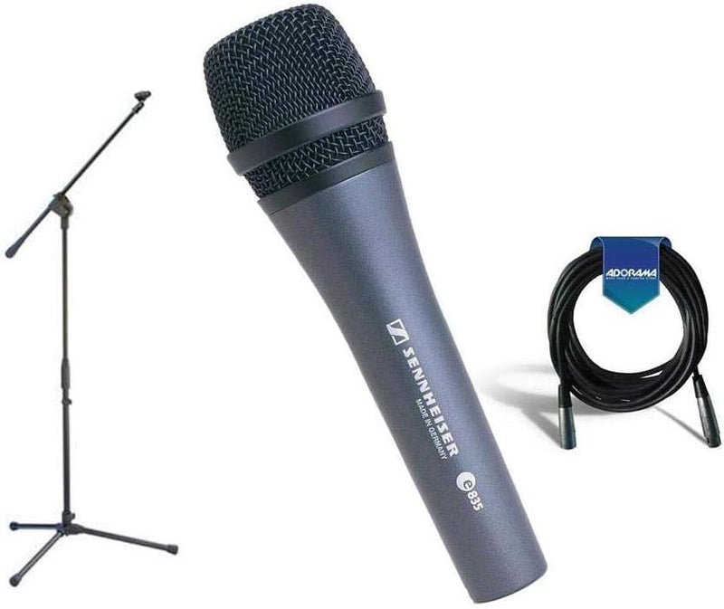 Sennheiser 798304230772 E 835 Dynamic Vocal Microphone Bundle — main product image