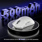 YUNZII M2 Dual 8K Tri-Mode Wireless Gaming Mouse