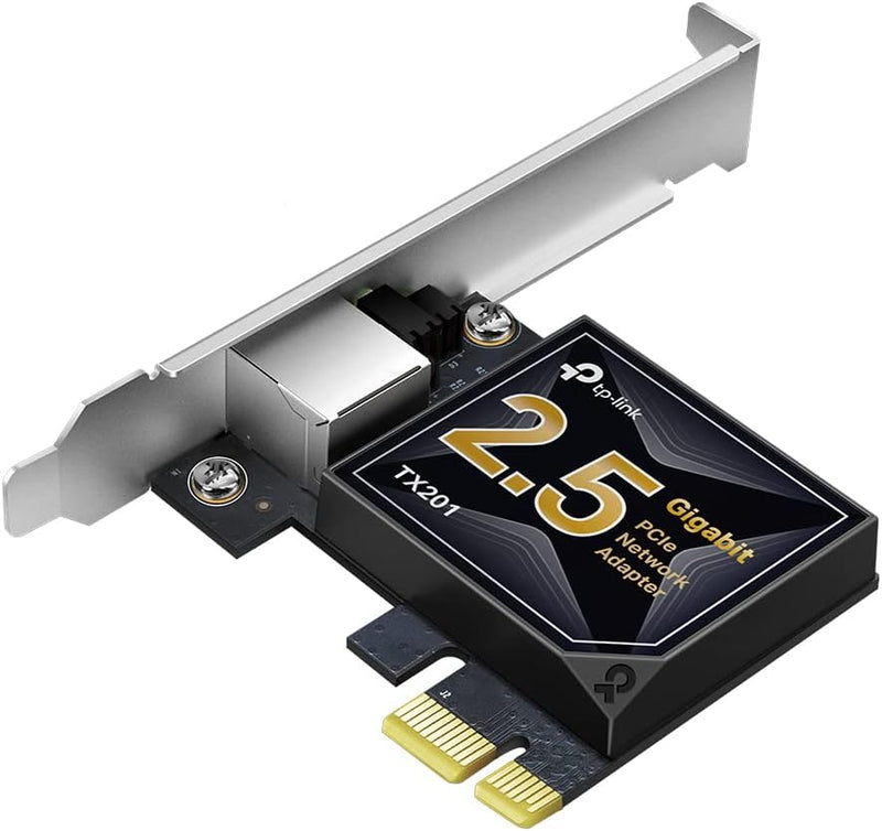 TP-Link TX201 2.5GB PCIe Gigabit Network Card — main product image