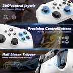 Xexvyrin Wireless White Xbox-Compatible Controller with Macros