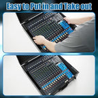 YINOSUNDAY Hard Shell Mixer Case for 16/20-Input Mixers