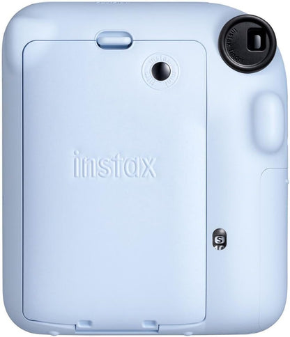 Fujifilm FJFMINI12HBBL Instax Mini 12: Blue Holiday Bundle, Instant Camera