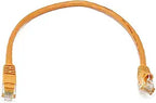 Monoprice 102130 Cat5e 1ft Orange Ethernet Patch Cable