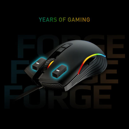MSI Forge GK300 Combo Blue Gaming Keyboard Mouse