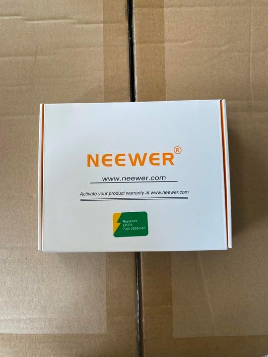 Neewer 10101458 LP-E6/E6N Battery USB Charger Set