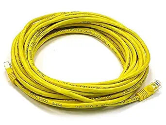 Monoprice 102319 Cat6 Ethernet Cable 25ft Yellow — main product image