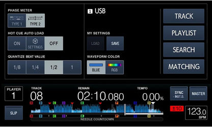 Pioneer DJ XDJ1000MK2 Digital DJ Multi Player
