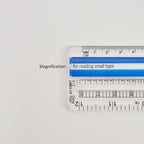 Westcott 14125 Magnifying Ruler - 12-Inch Clear Data Ruler