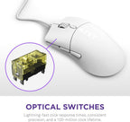 NZXT MS-001NW-04 Lift 2 Ergo Lightweight Gaming Mouse