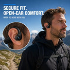 Assckr OWS-G206 Bone Conduction Open-Ear Headset with Camera