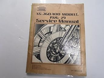Yamaha 1976 1979 XS360 XS400 Service Repair Manual — main product image