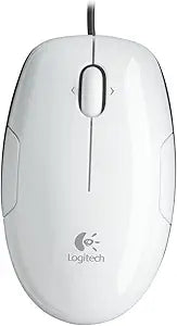 Logitech M150 Wired USB Mouse Coconut White
