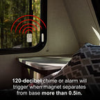 GE 45989 Personal Security Window & Door Alarm - 12 Pack