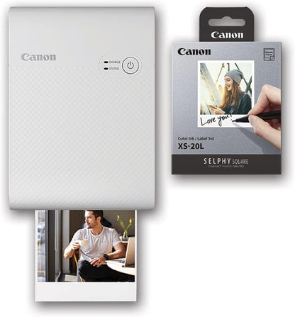 Canon 4108C023 SELPHY Square QX10 Photo Printer Bundle