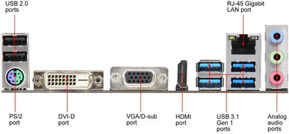 ASRock B450M-HDV R4.0 AMD Ryzen AM4 Micro ATX Motherboard