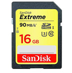 SanDisk 16GB_SD_Extreme_x2_R3 SD Card 2-Pack: 4K HD Memory