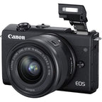 Canon EOS M200 Mirrorless Camera 15-45mm Bundle (Renewed)