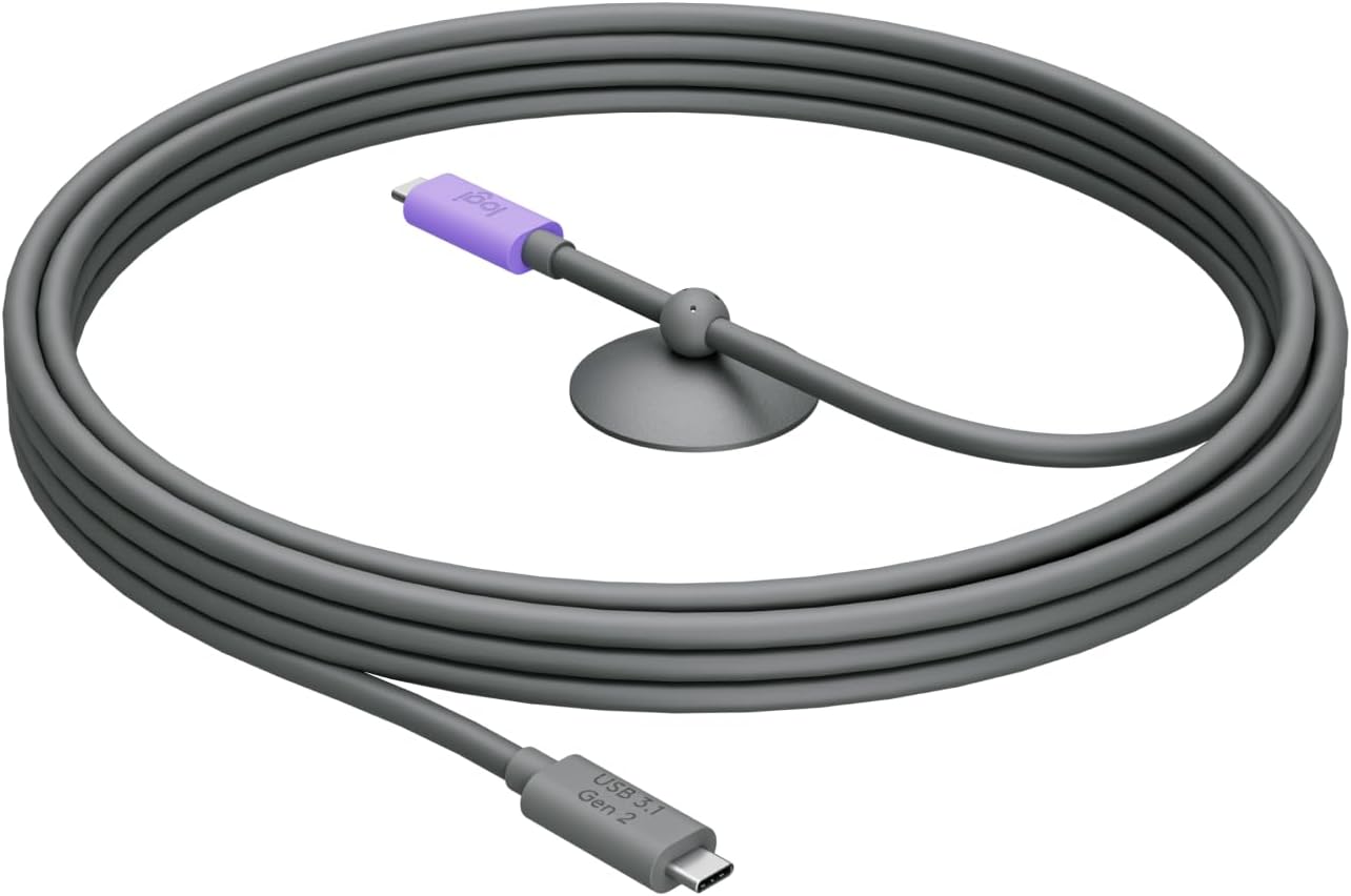 Logitech 952-000195 Active USB Cable for MeetUp 2