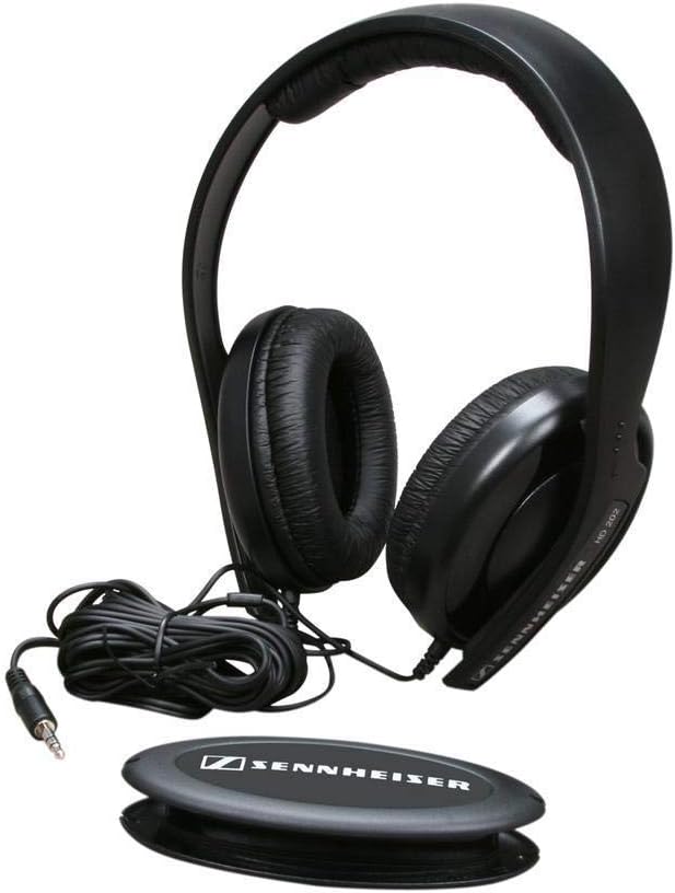 Sennheiser HD 202 II Professional DJ Headphones - Black