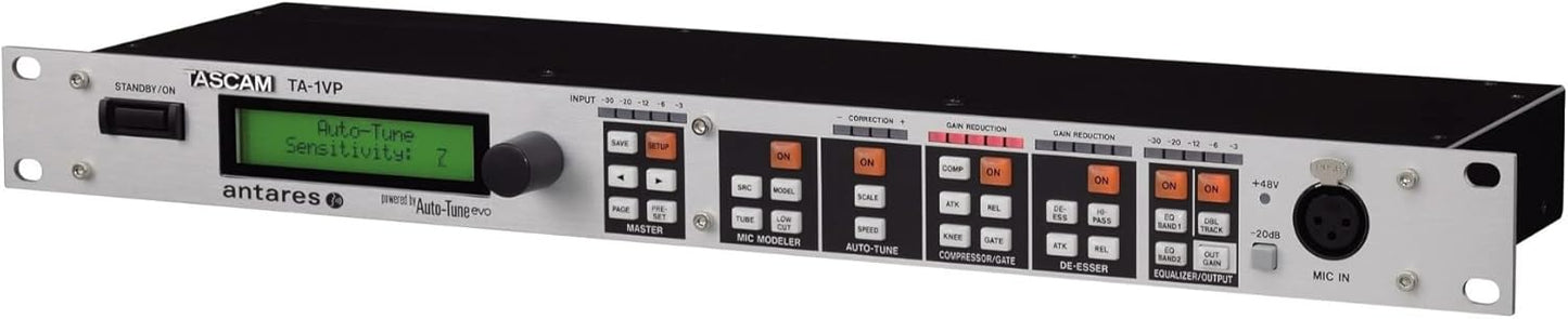 Tascam TA-1VP Vocal Producer Processor Antares Autotune