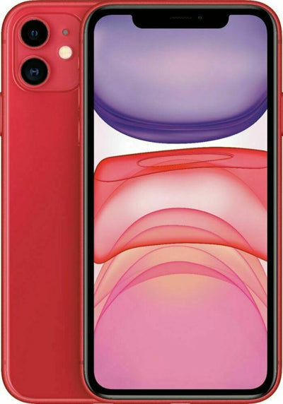 Apple iPhone 11 256GB Red T-Mobile Renewed
