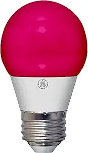 GE Lighting 92132 3W LED Party Light Bulb Pink — main product image