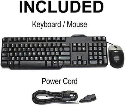 Dell 9020 Optiplex SFF i5, 16GB/2TB, Dual 24" LCD Renewed