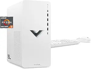 HP Victus 15L Ryzen 5 RX6400 Gaming Desktop — main product image
