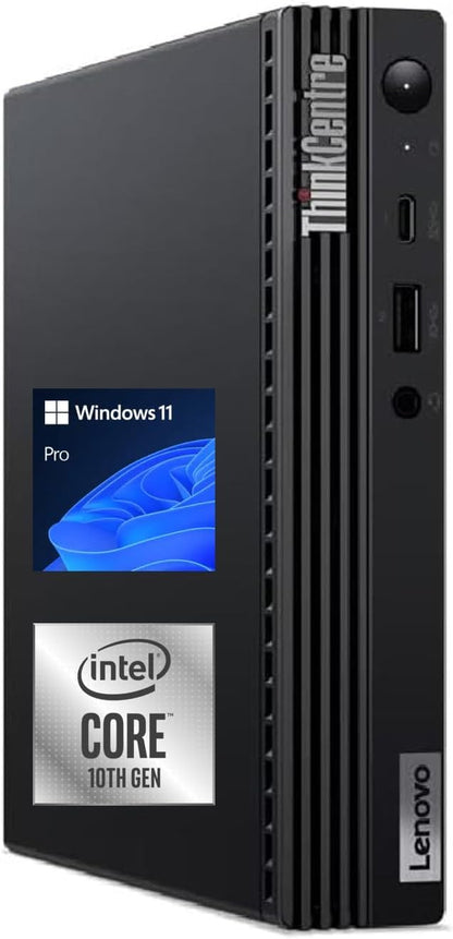 Lenovo M60e Intel Mini Desktop PC with Windows 11 Pro