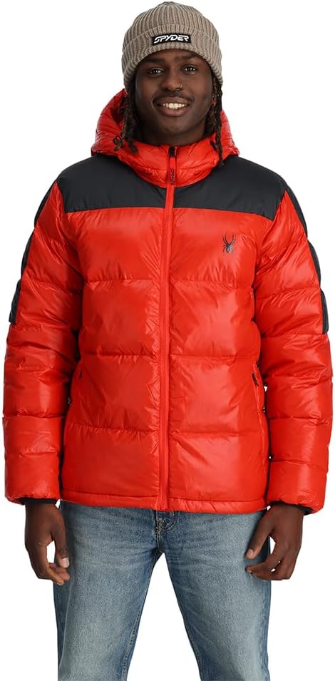 Spyder 38A025304 Men's Windom Tech Hooded Down Jacket — main product image