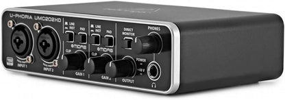 Behringer UMC202HD U-PHORIA USB Audio Interface with MIDAS Preamps