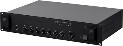 Monoprice Commercial Audio Mixer Amplifier - 240W 5-Channel 70/100V