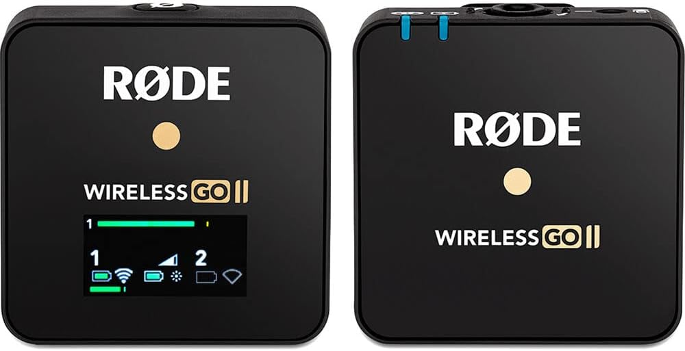 Rode Wireless Go II Single Wireless Mic System with Lapel Mic