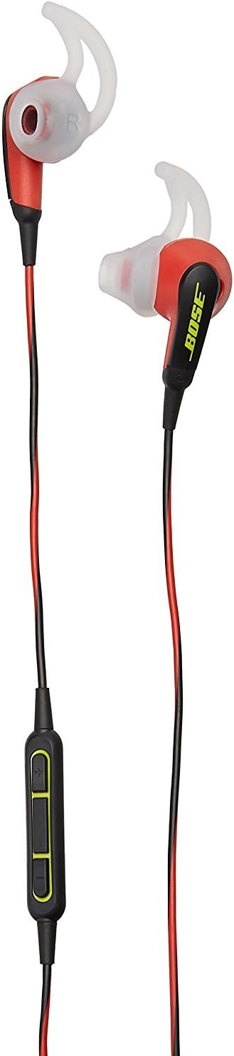 Bose SoundSport In-Ear Headphones with Mic (Apple) - Red Renewed
