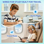 Wensdo HY857C USB-C On-Ear Classroom Headphones, 20-Pack