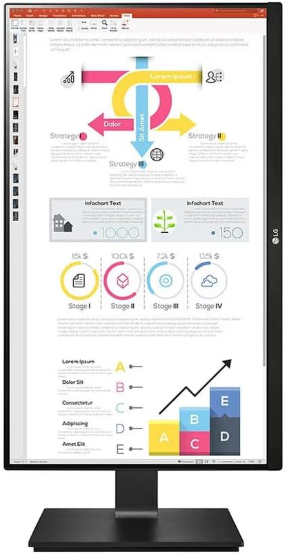 LG 24BP75Q-B 23.8" QHD IPS USB-C Monitor